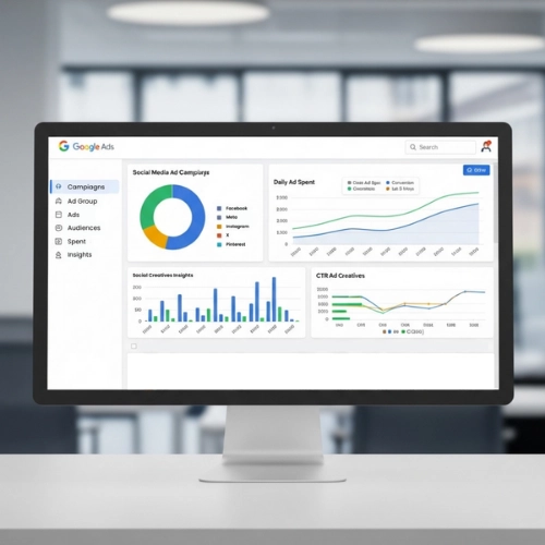 Google Ads dashboard